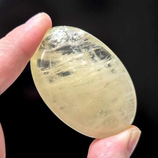 Citrine Palm Stone