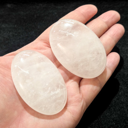 Clear Quartz Palm Stone