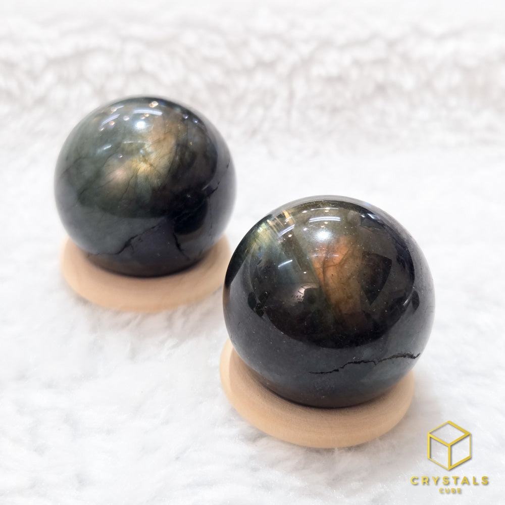 Labradorite Sphere - 3cm