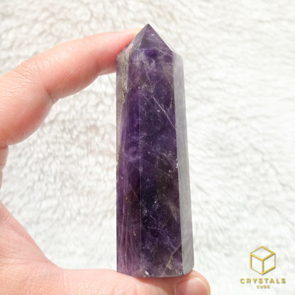 Chevron Amethyst Point - 8+cm