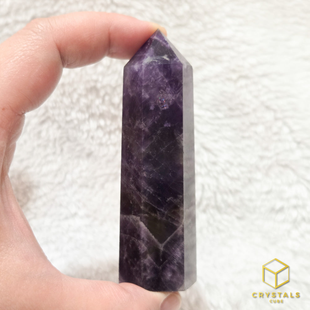 Chevron Amethyst Point - 8+cm
