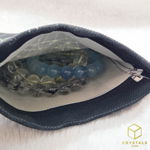 Metatron’s Cube Pouch - Black