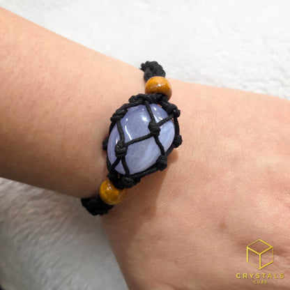 Crystal Net Bracelet - Interchangeable Crystal Holder