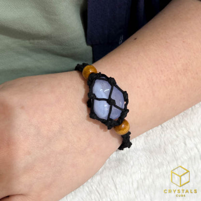 Crystal Net Bracelet - Interchangeable Crystal Holder