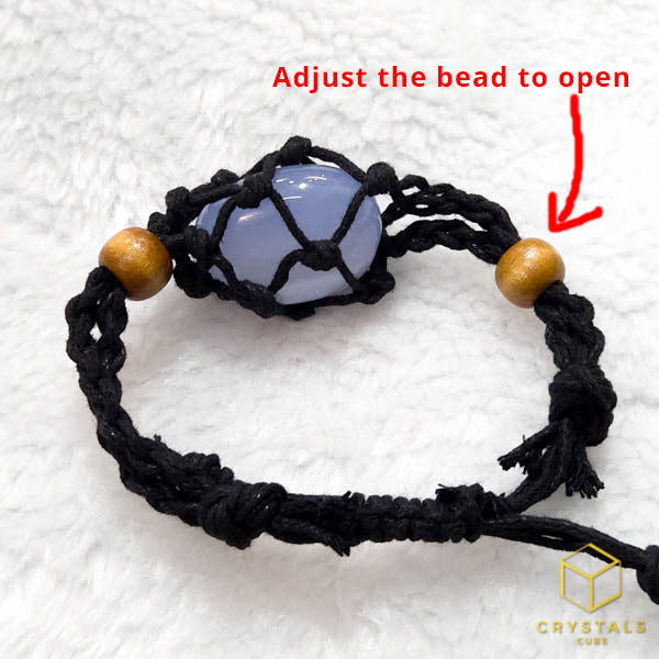 Crystal Net Bracelet - Interchangeable Crystal Holder