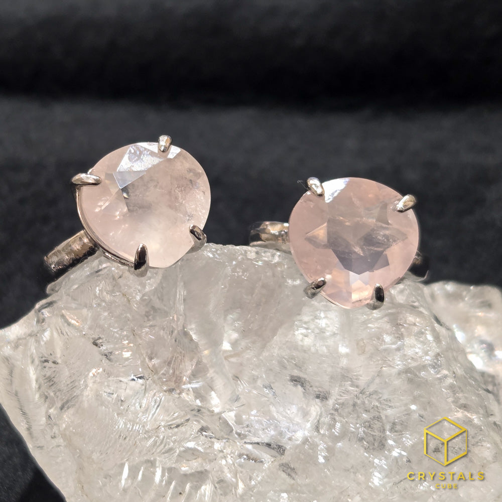 Rose Quartz Ring