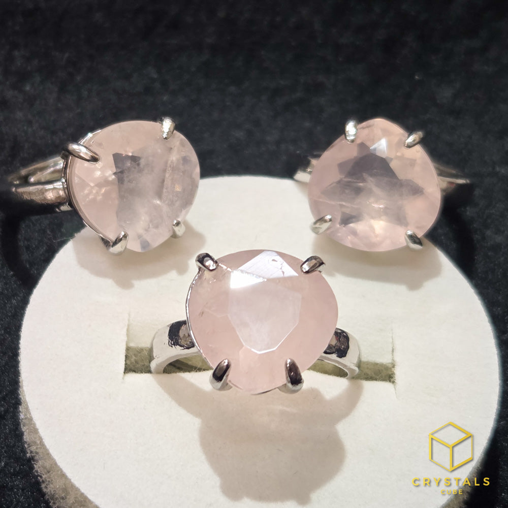 Rose Quartz Ring