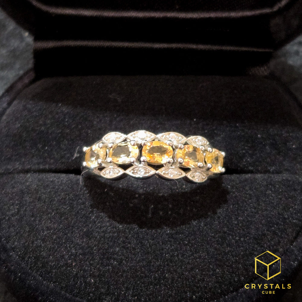 Citrine Ring (Adjustable)