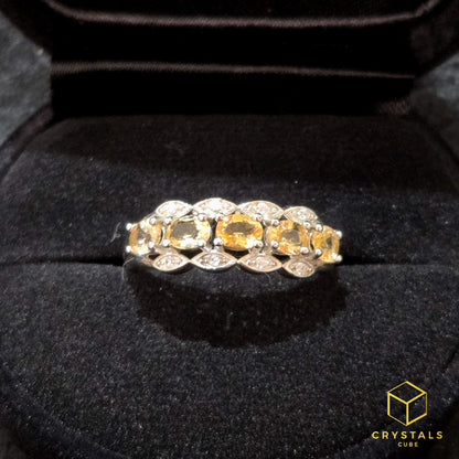 Citrine Ring (Adjustable)