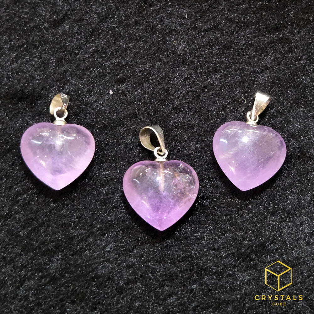 Amethyst* Heart Mini Pendant