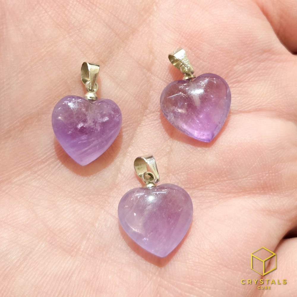 Amethyst* Heart Mini Pendant