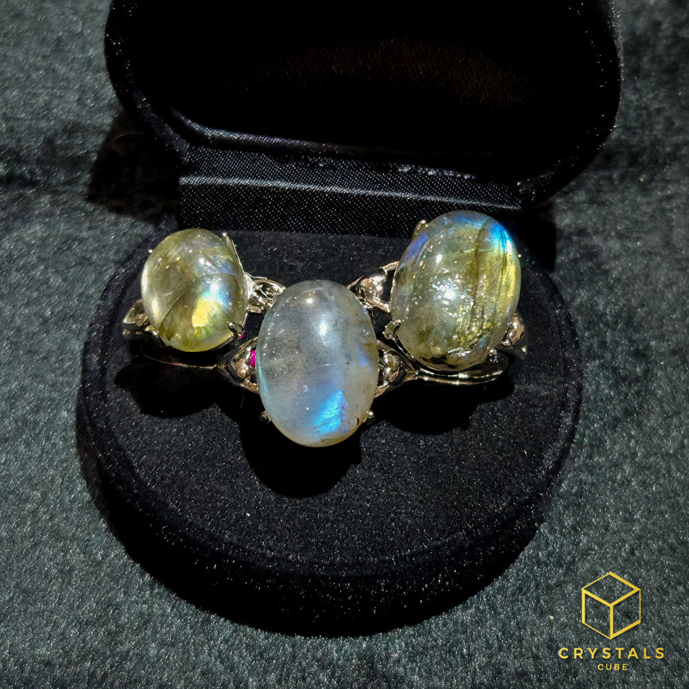Labradorite Oval Ring