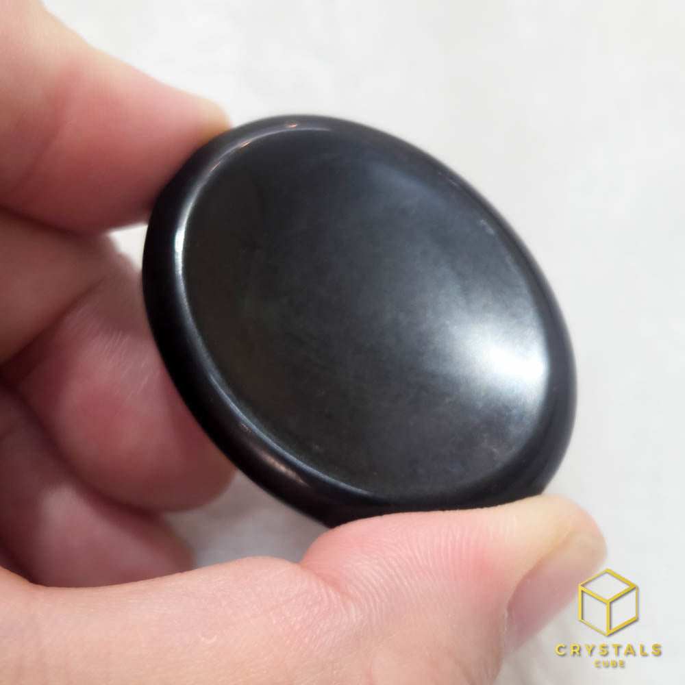Black Obsidian Worry Stone