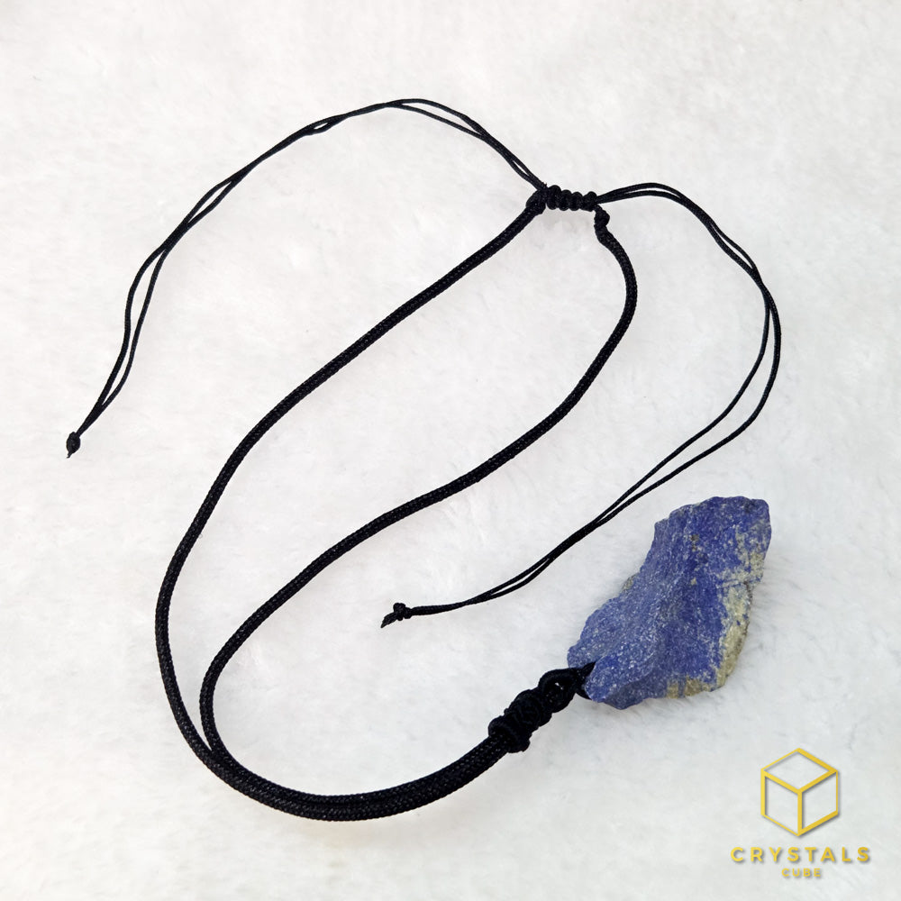 Lapis Lazuli Raw Pendant