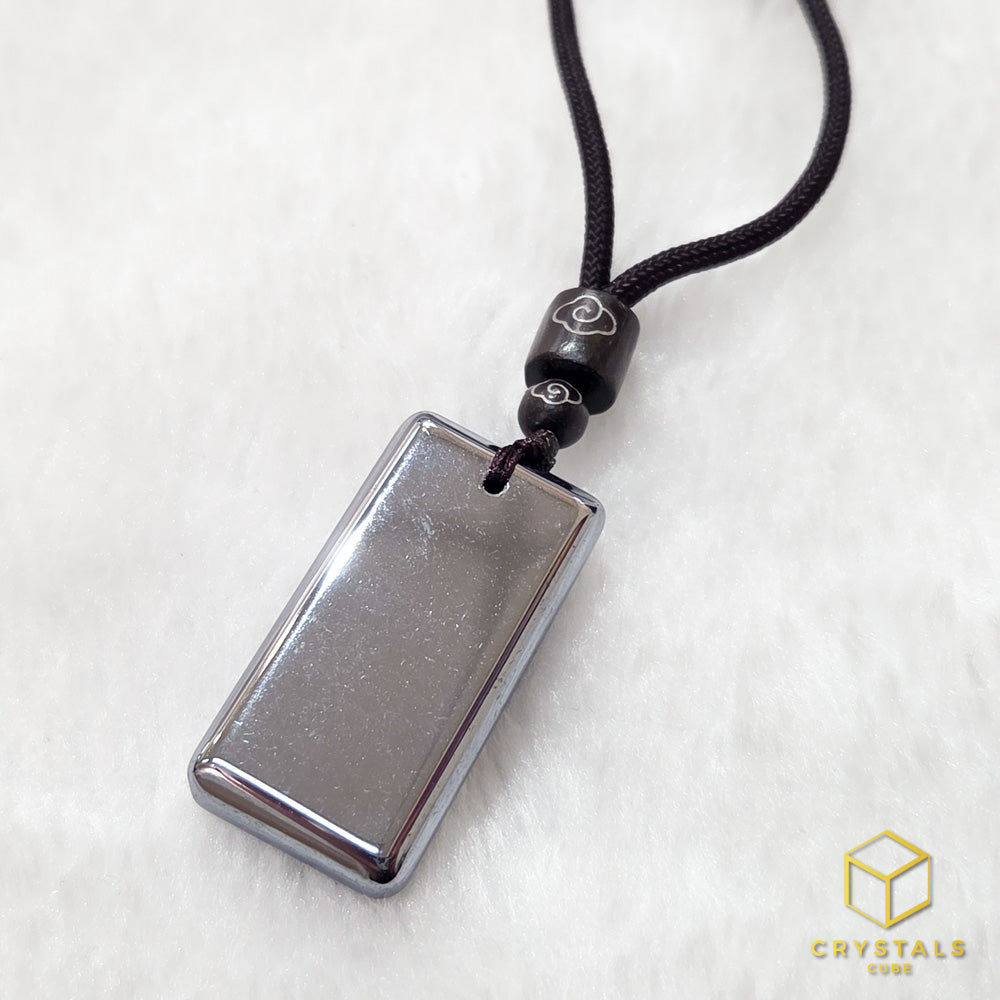 Terahertz Stone Pendant - Rectangle - Ease Pain & Enhance Recovery