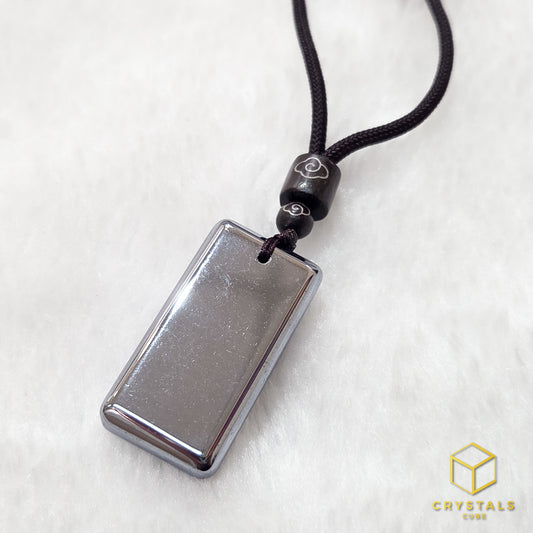 Terahertz Stone Pendant - Rectangle - Ease Pain & Enhance Recovery