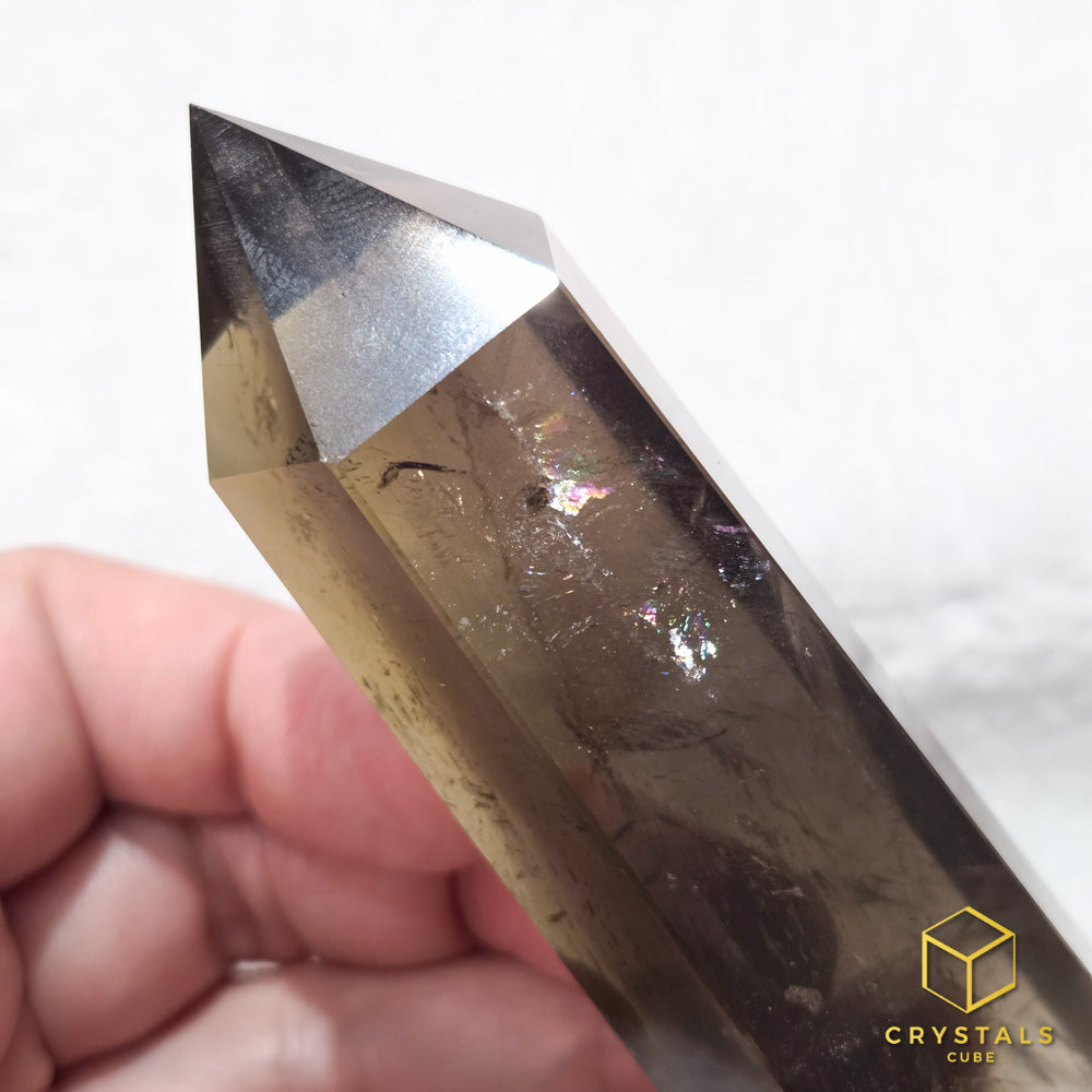 Smokey Quartz Point - 14.5cm - Large