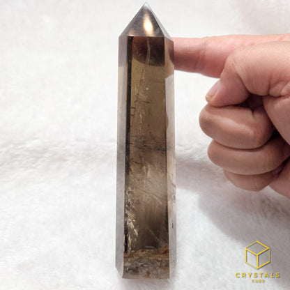 Smokey Quartz Point - 14.5cm - Large