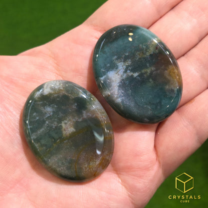 Fancy Jasper Worry Stone