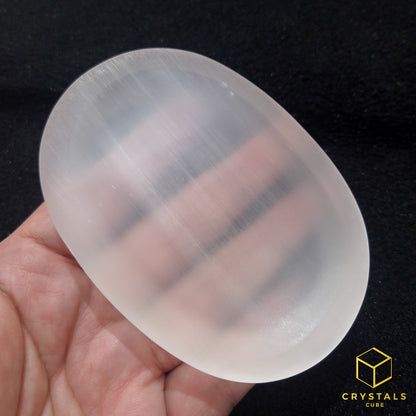 Selenite Oval Bowl