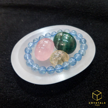Selenite Oval Bowl