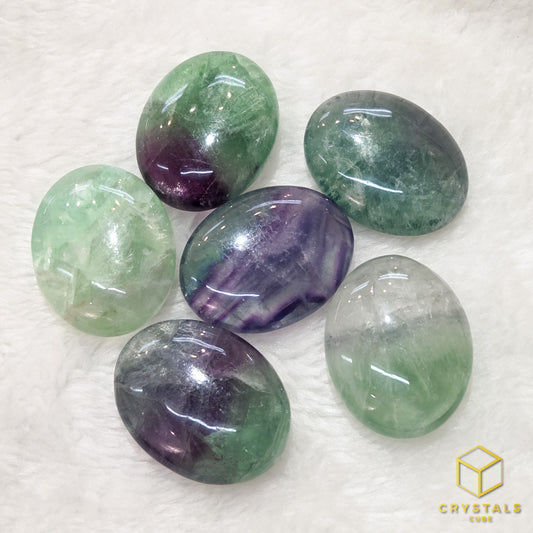 Fluorite Palm Stone - Mini