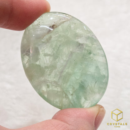 Fluorite Palm Stone - Mini