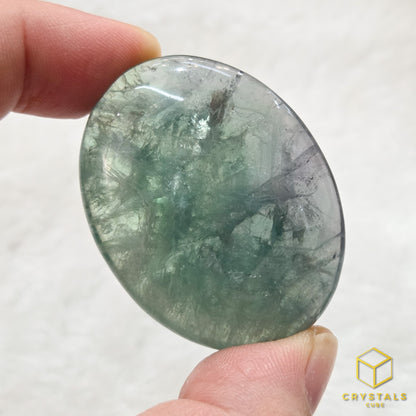 Fluorite Palm Stone - Mini