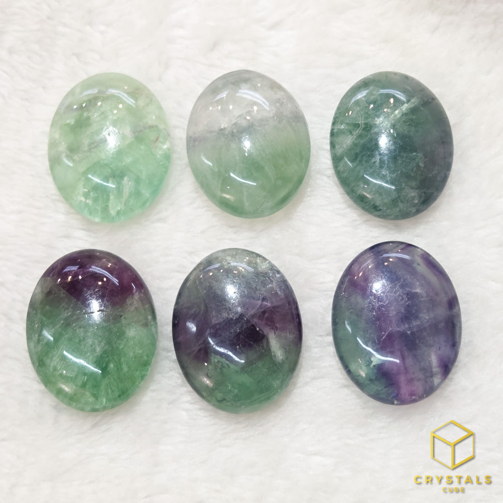 Fluorite Palm Stone - Mini