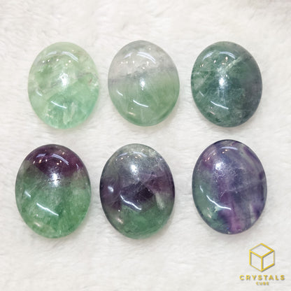 Fluorite Palm Stone - Mini