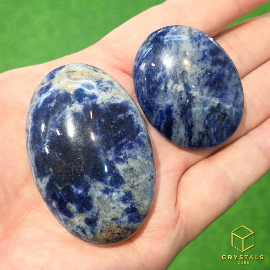 Sodalite Palm Stone