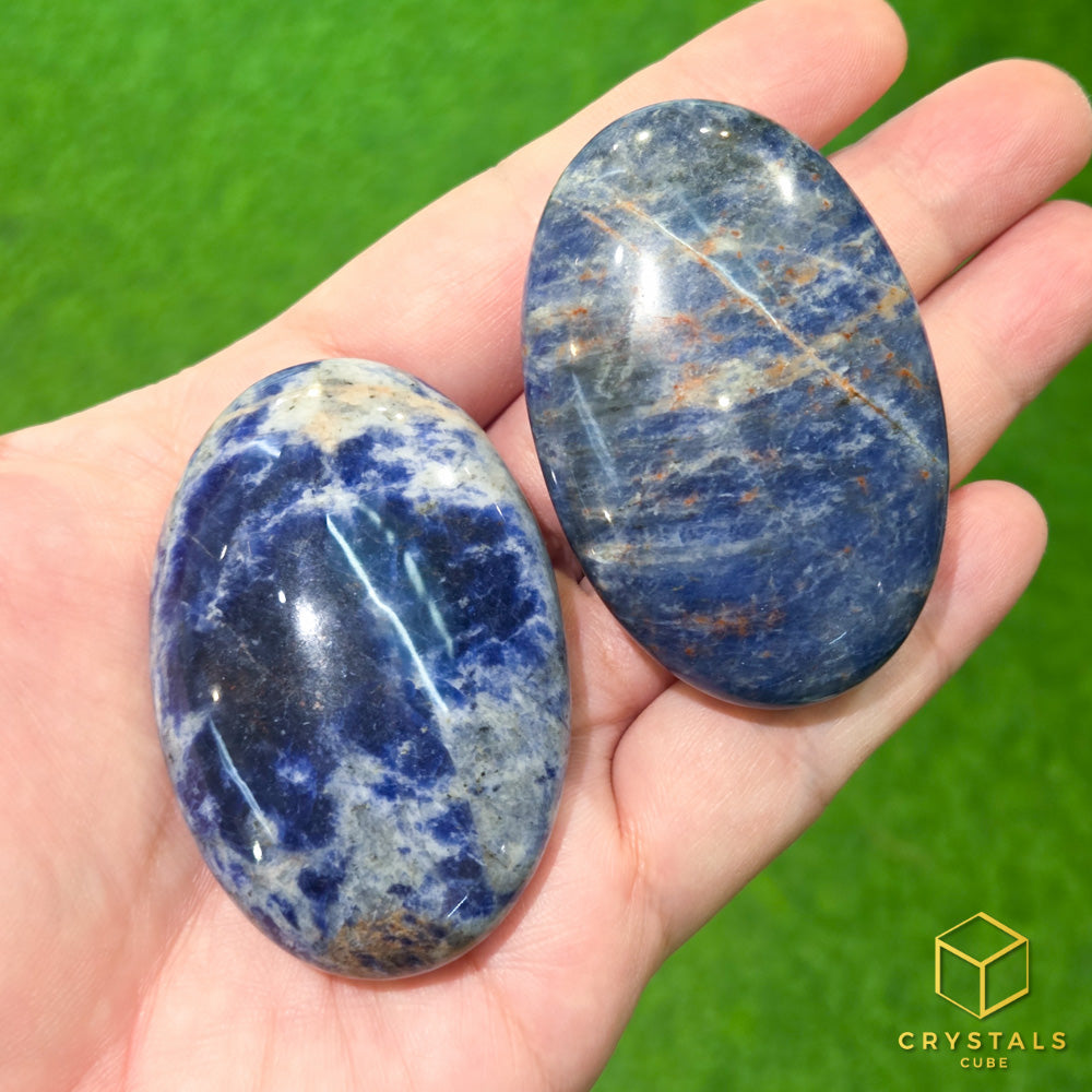 Sodalite Palm Stone