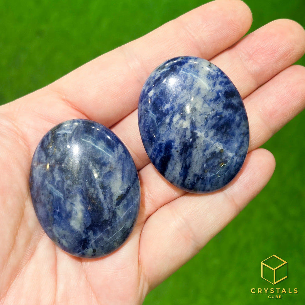 Sodalite Palm Stone
