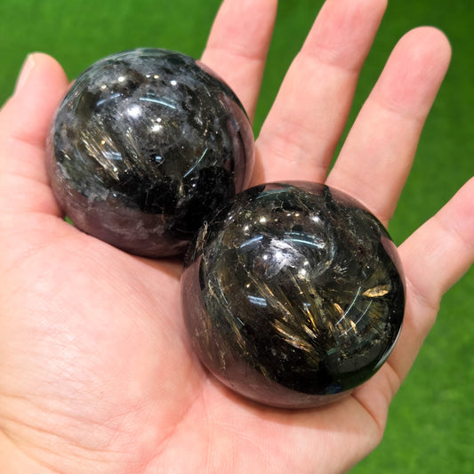Arfvedsonite Sphere