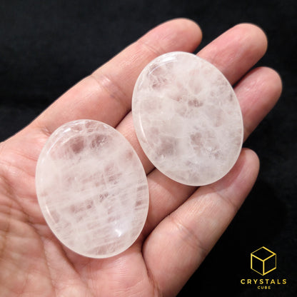 Clear Quartz Worry Stone