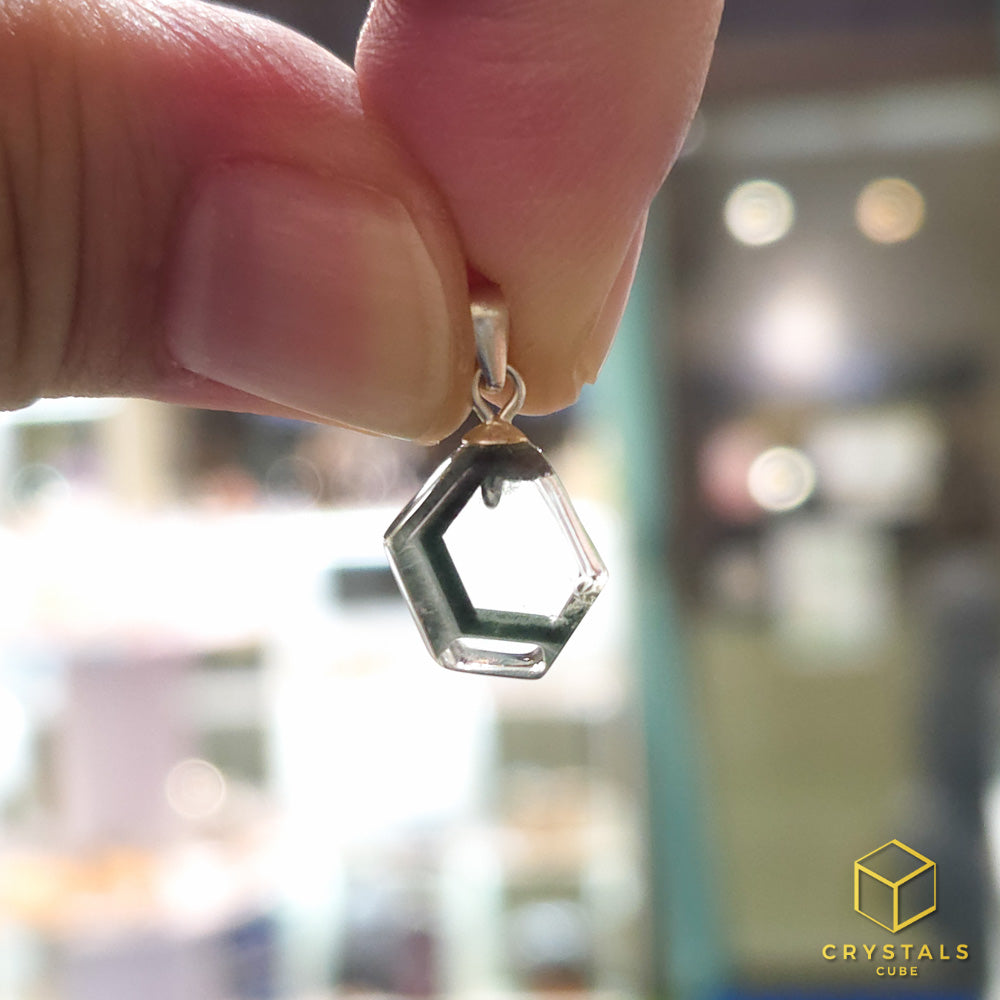 Green Phantom Quartz Pendant