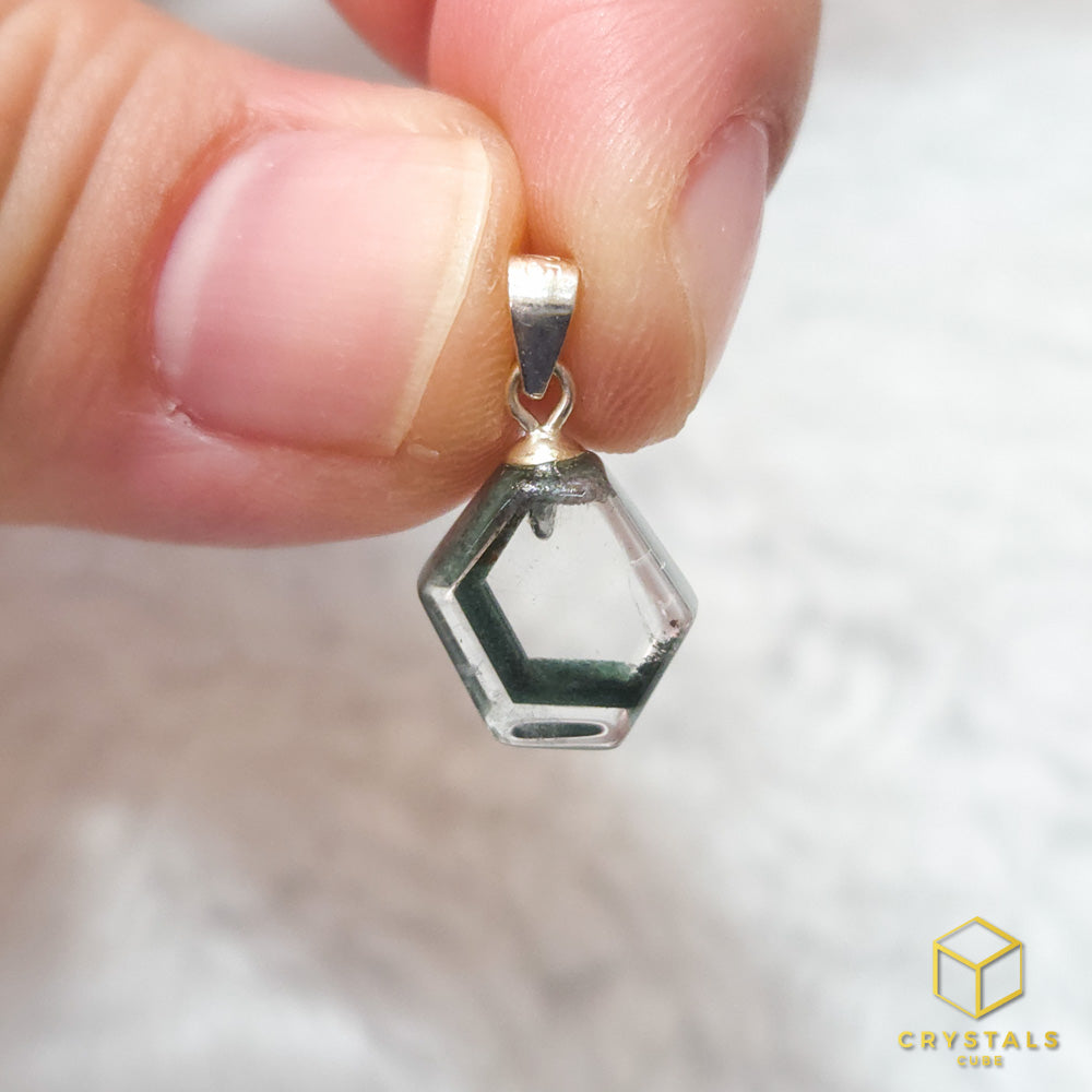 Green Phantom Quartz Pendant