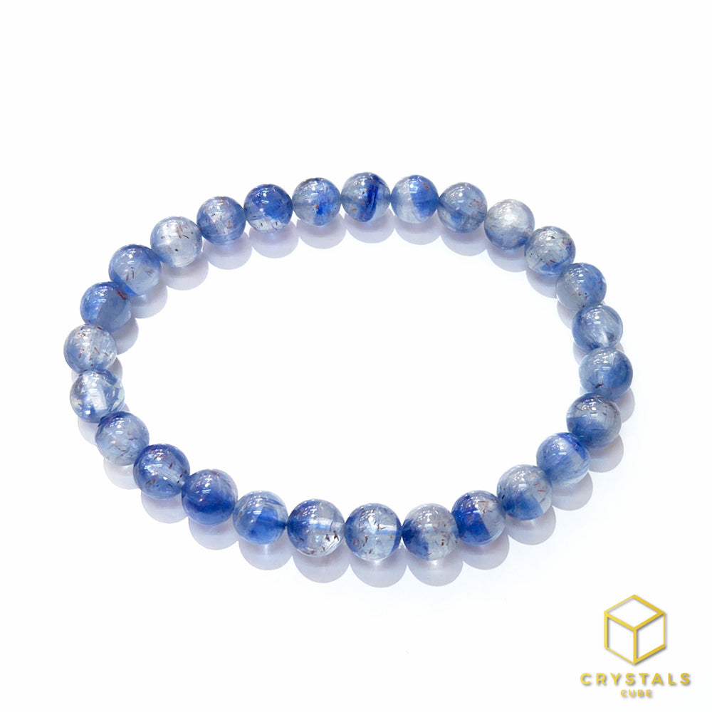 Blue Kyanite**** with Garnet Bracelet
