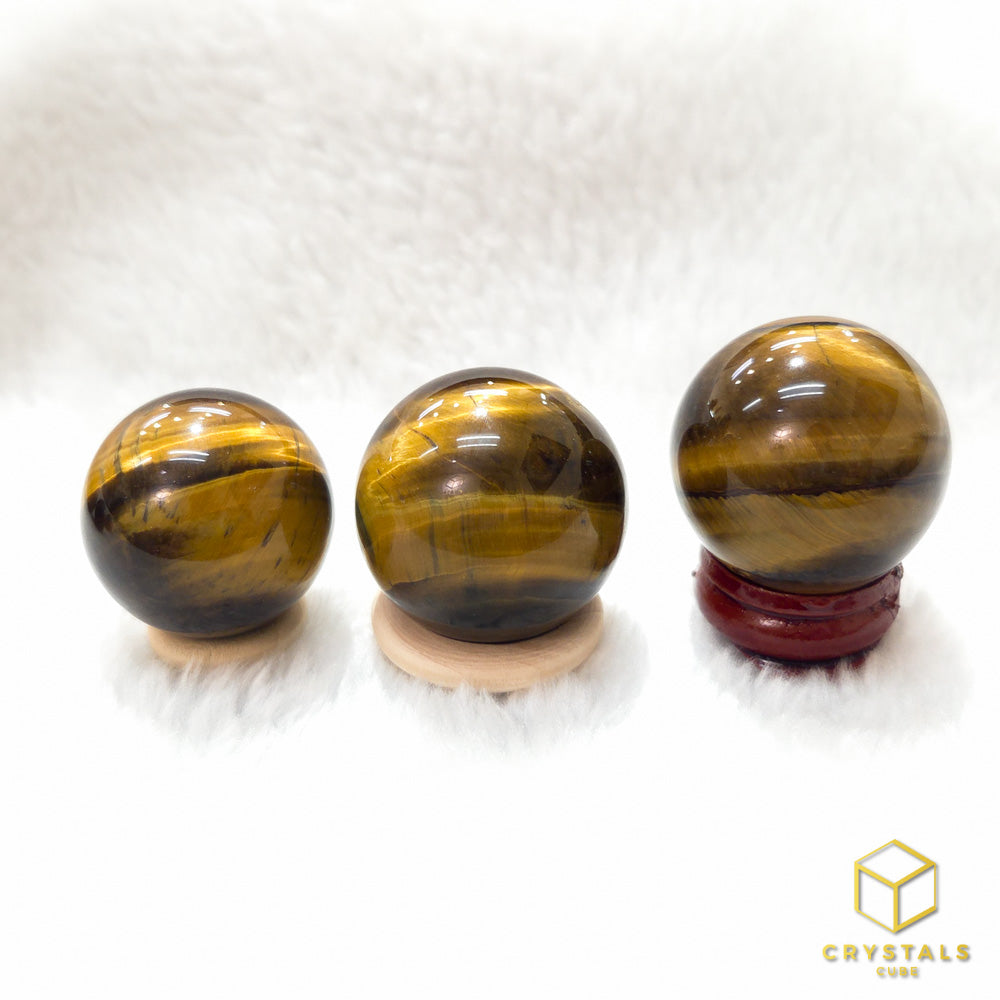 Tiger's Eye Sphere - 3+cm