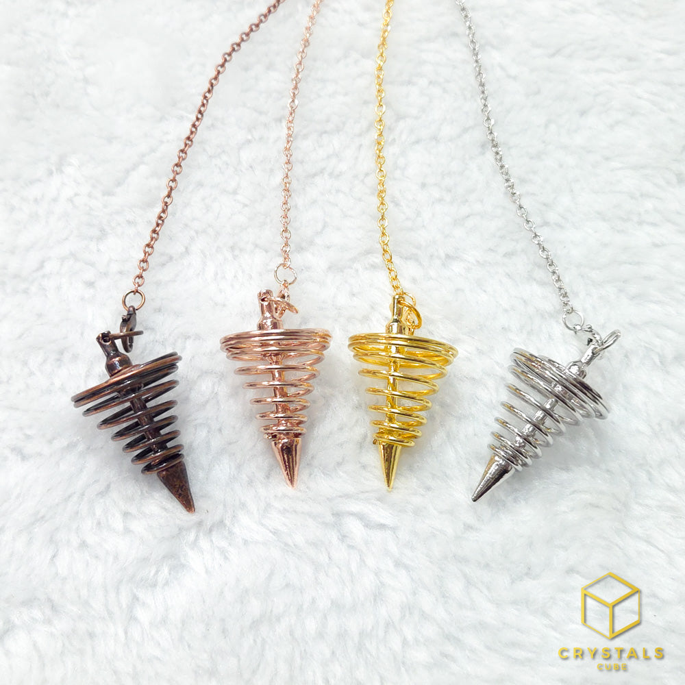 Spiral Metal Pendulum