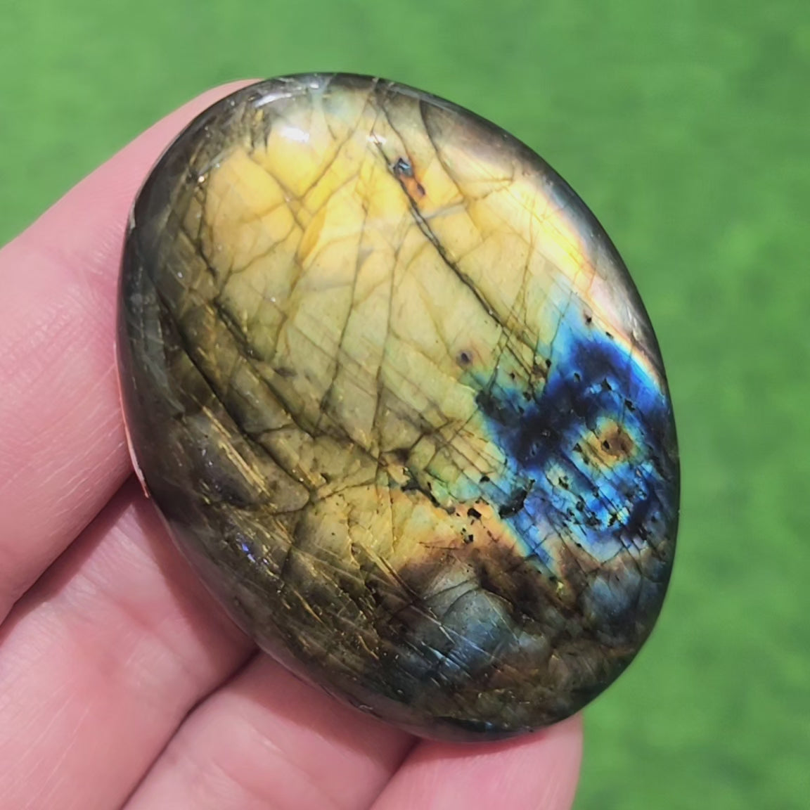 Labradorite Palm Stone