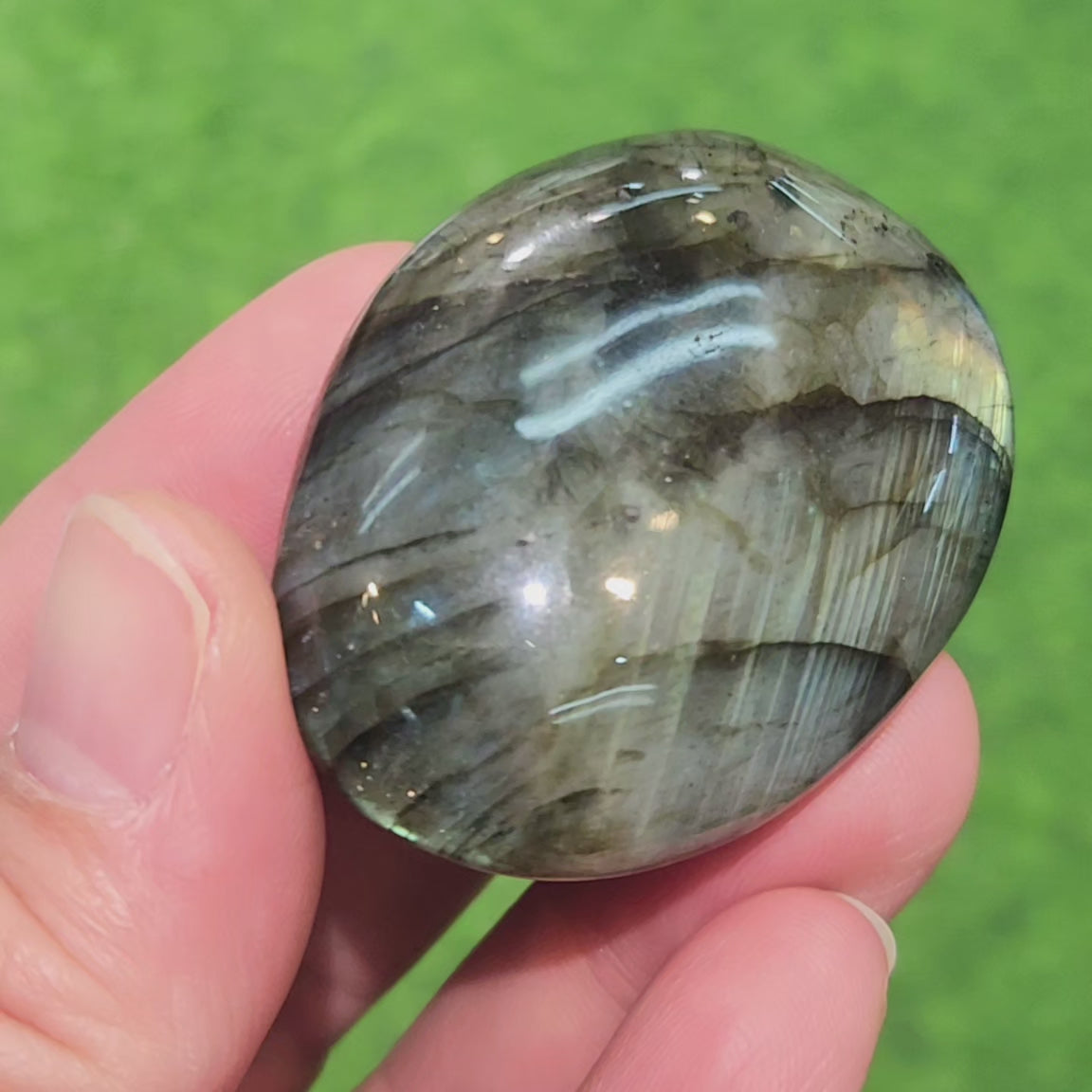 Labradorite Palm Stone