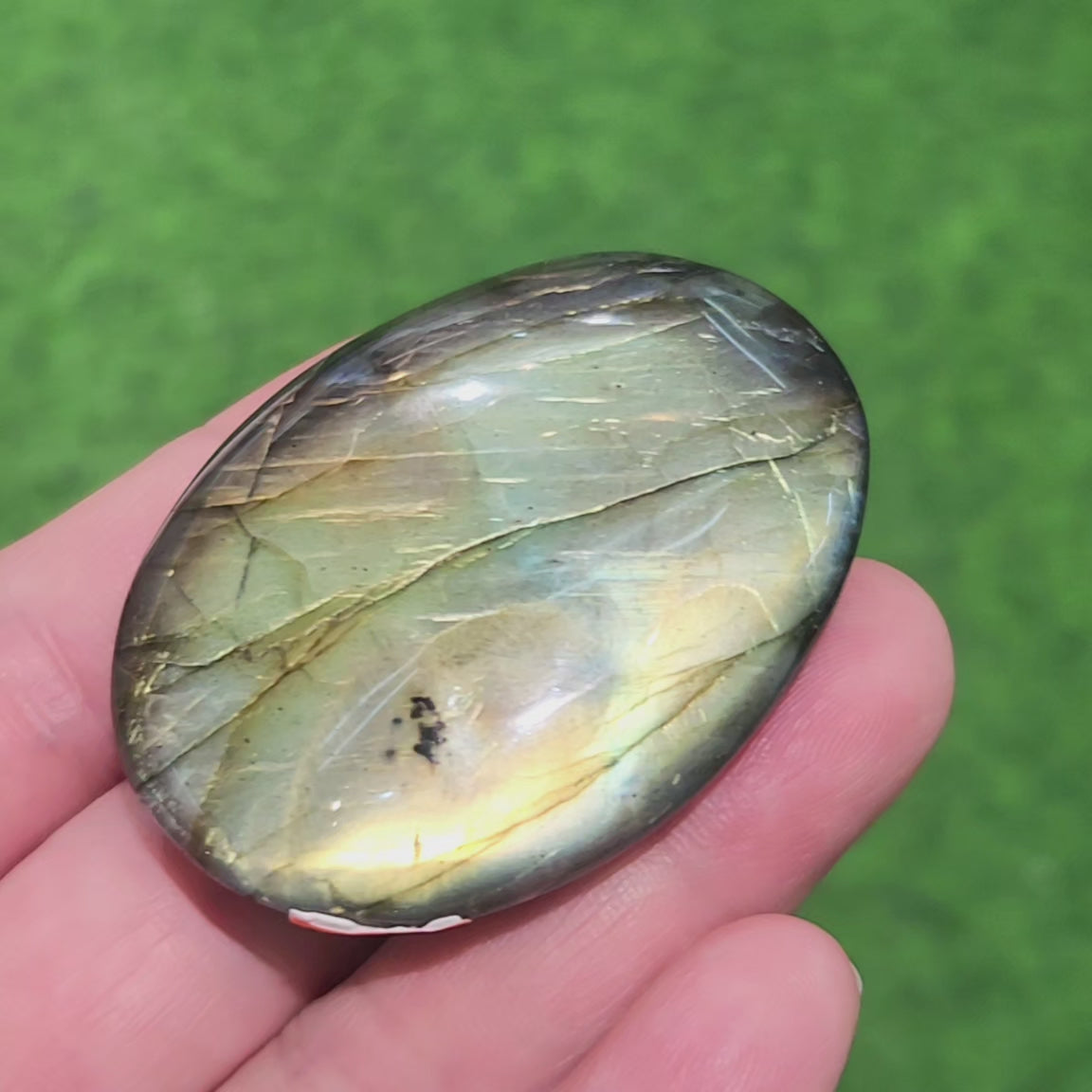 Labradorite Palm Stone