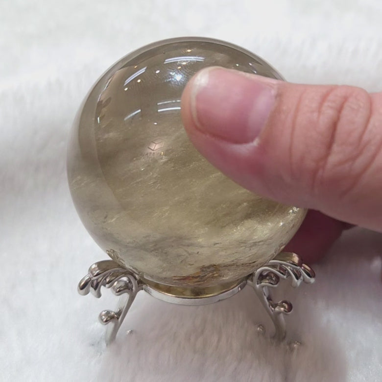 Smokey Citrine Sphere - 5.6cm