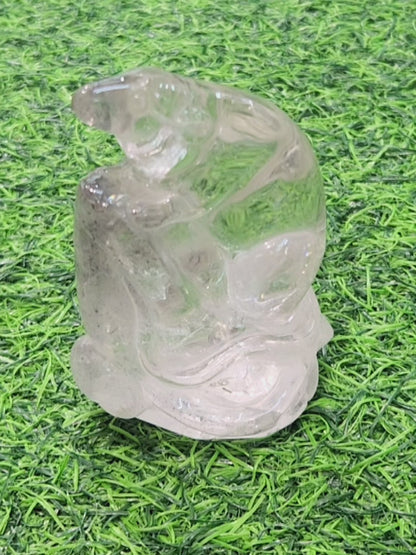 Clear Quartz Fortune Rat