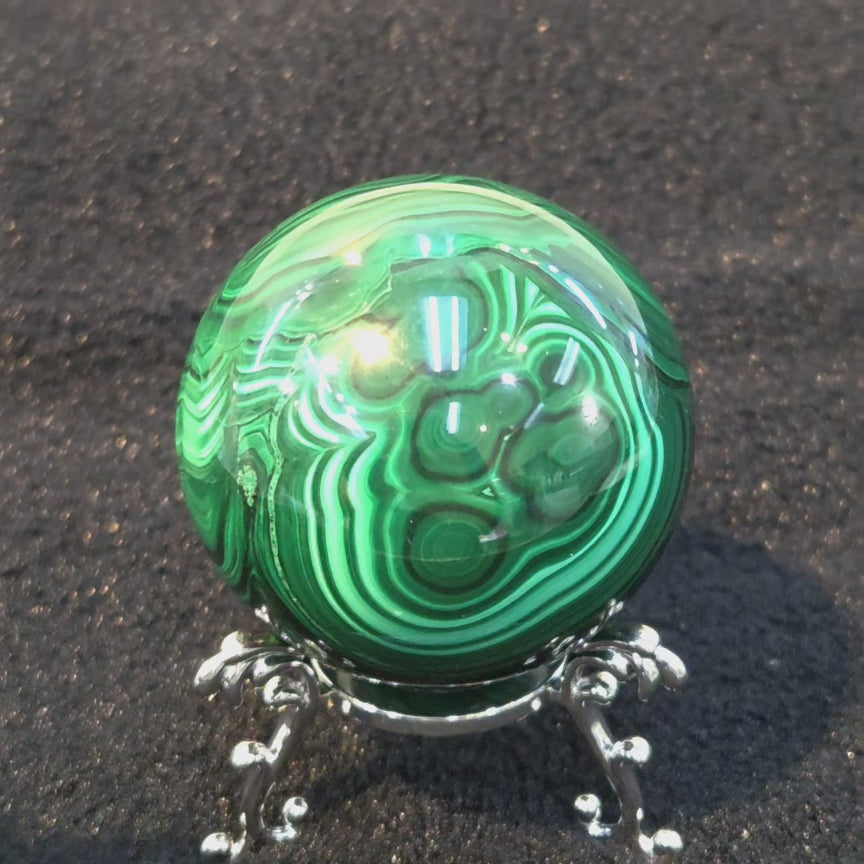 Malachite Sphere - 5.3cm