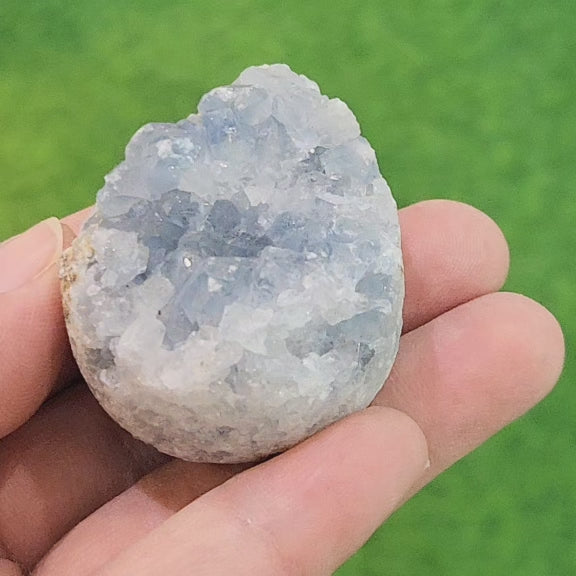 Celestite Egg Cluster