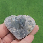 Load and play video in Gallery viewer, Celestite Heart Cluster
