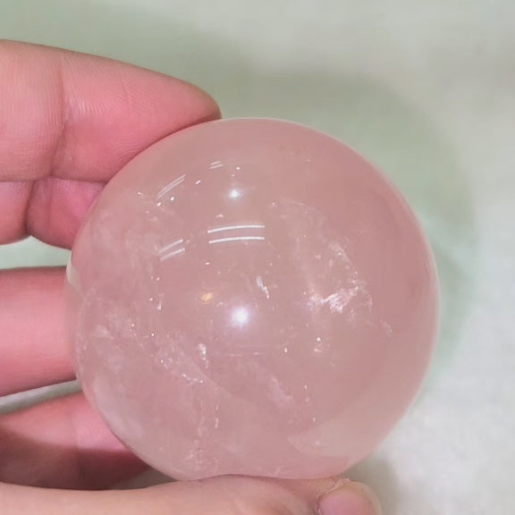 Rose Quartz*** (Star) Sphere