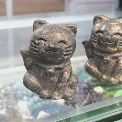 Pyrite Fortune Cat